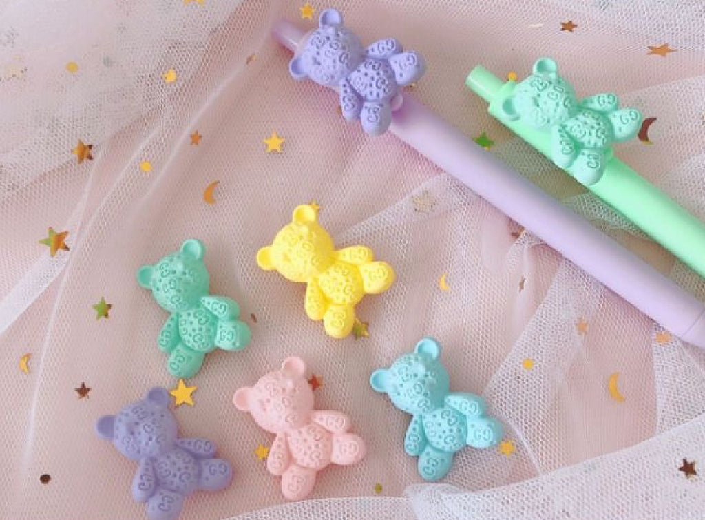 Glowli™ Pastel Teddy Pen Set