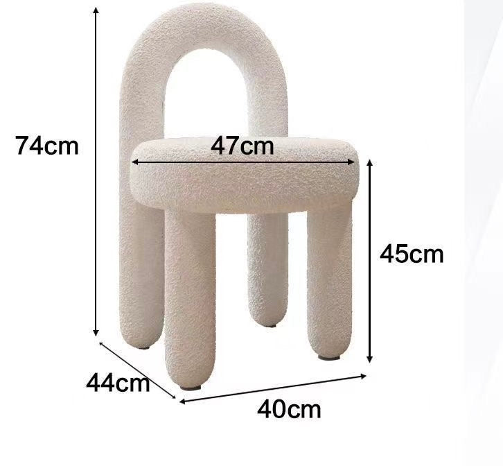 Glowli™ Plush Arc Chair