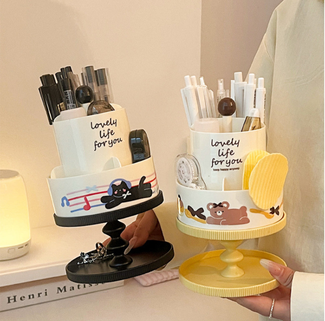 LovelySpin™ 360° Desk Organizer