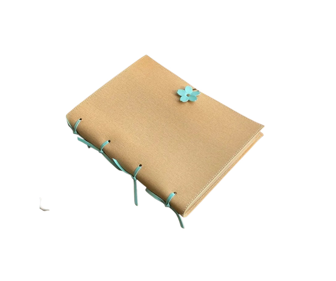 FloraBound™ Vintage Leather Journal