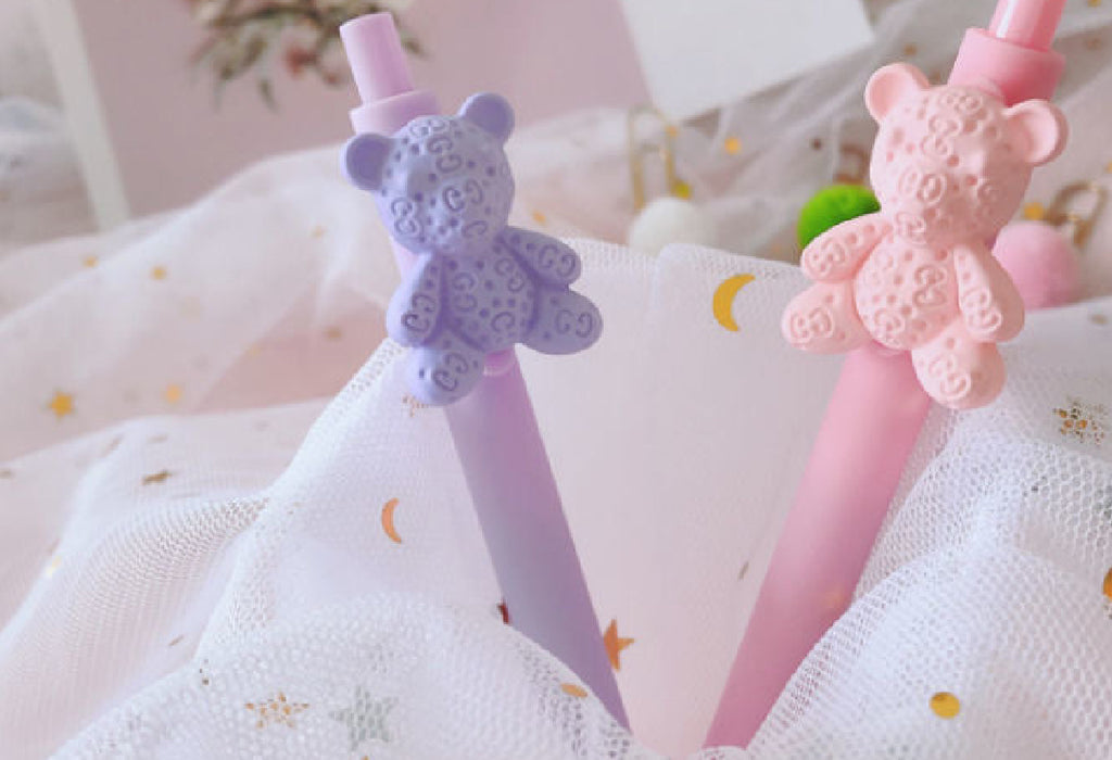 Glowli™ Pastel Teddy Pen Set