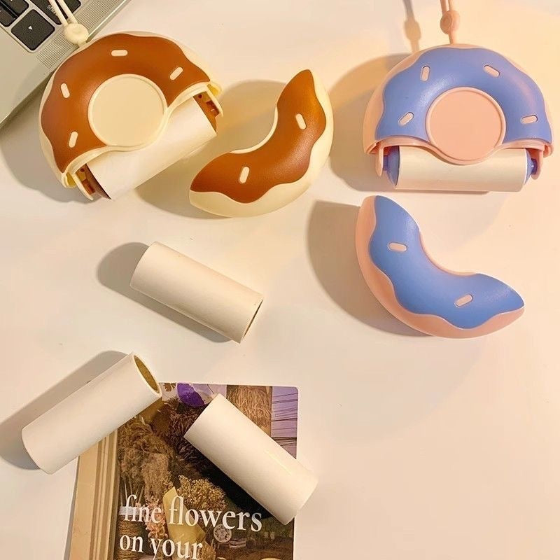 Glowli Donut Tape Dispenser (with 3 Rolls)