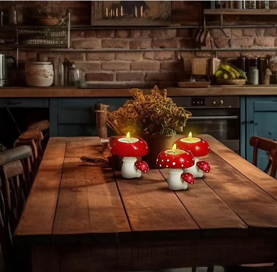 GlowShroom™ Enchanted Candle Holder