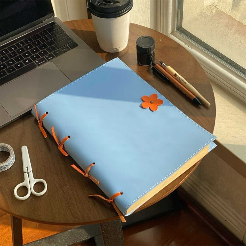 FloraBound™ Vintage Leather Journal