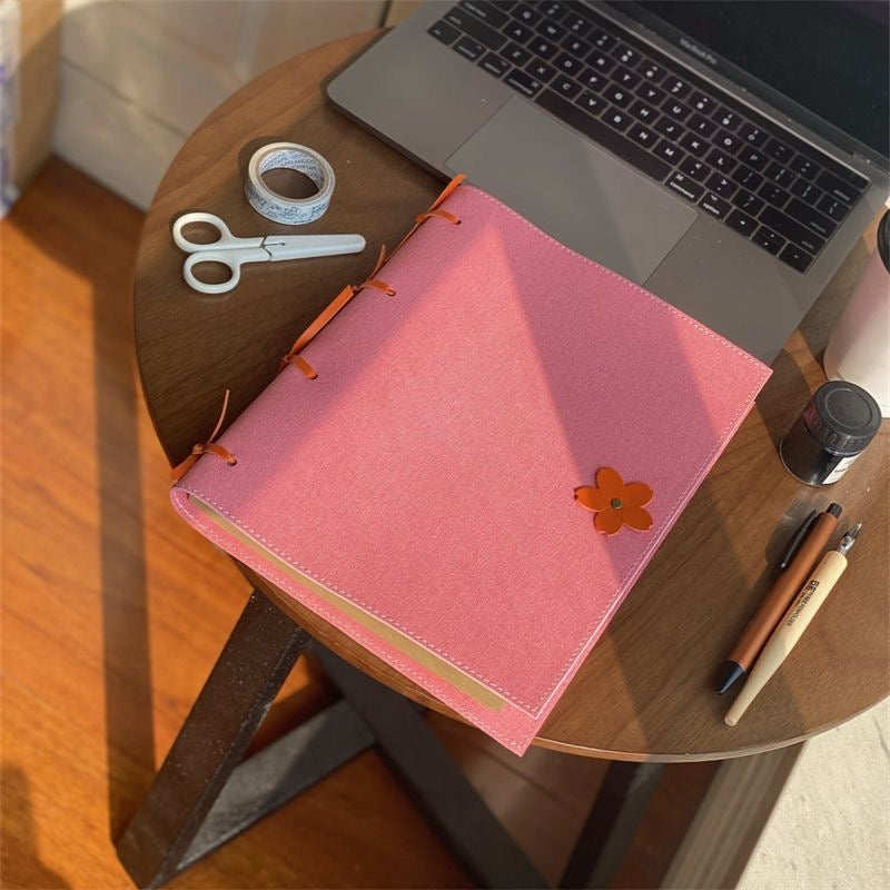 FloraBound™ Vintage Leather Journal