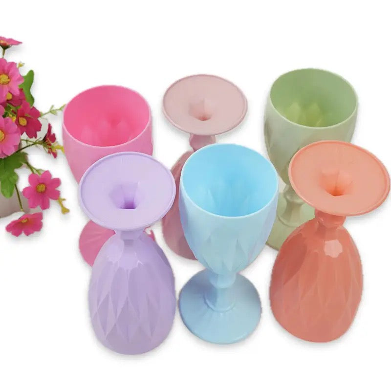 Glowli™ Pastel Diamond Goblet