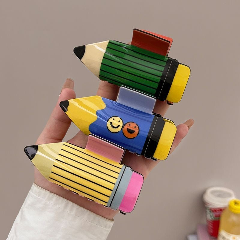 Pencil Pop Hair Claw Clip Set™