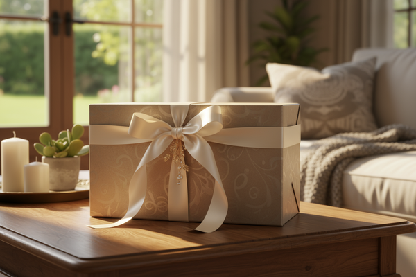make the box more beautiful. and in the environment of a cozy home