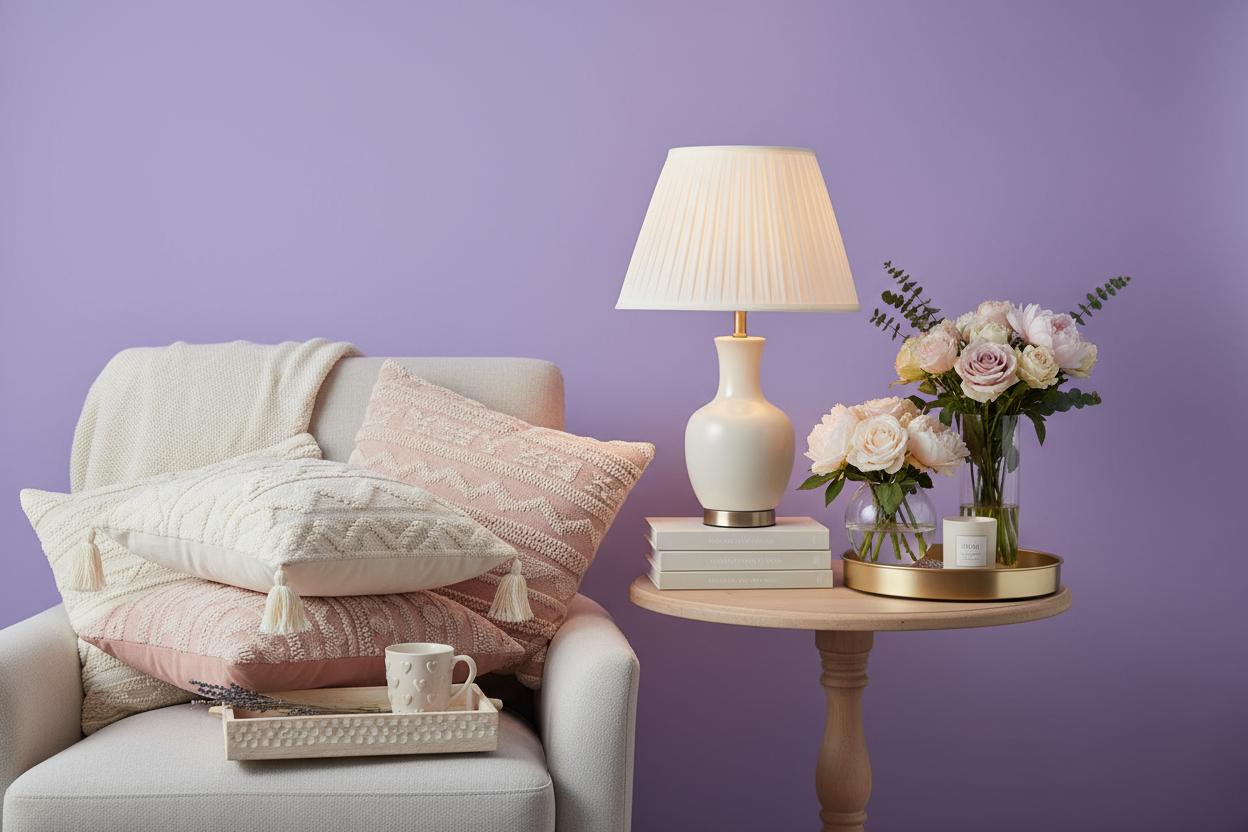 the background should be color code #C7B8E0D4